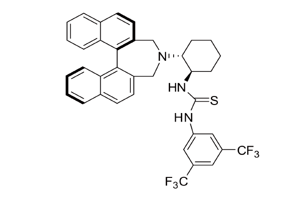 1040235-96-8 | N-[3,5-Bis(trifluoromethyl)phenyl]-N’-[(1R,2R)-2-[(11bR)-3,5-dihydro-4H-dinaphth[2,1-c:1’,2’-e]azepin-4-yl]cyclohexyl]thiourea