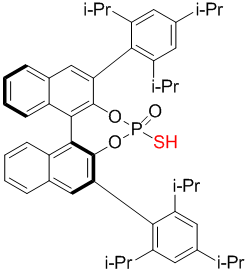 1042671-77-1 | (11bS)-2,6-bis[2,4,6-tris(1-methylethyl)phenyl]-4-oxide-4-mercaptoDinaphtho[2,1-d:1',2'f][1,3,2]dioxaphosphepin