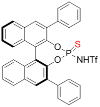 1042671-78-2 |  N-[(11bS)-2,6-diphenyl-4-sulfidodinaphtho[2,1-d:1',2'-f][1,3,2]dioxaphosphepin-4-yl]-1,1,1-trifluoro-Methanesulfonamide