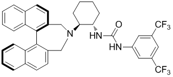 1069114-13-1   | N-[3,5-bis(trifluoromethyl)phenyl]-N'-[(1S,2S)-2-[(11bR)-3,5-dihydro-4H-dinaphth[2,1-c:1',2'-e]azepin-4-yl]cyclohexyl]-Urea