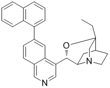 1071928-43-2 | (3a,9S)- 3,9-epoxy-10,11-dihydro-6'-(1-
naphthalenyl)-Cinchonan,