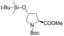 114676-91-4 | (2S,4R)-1-tert-butyl 2-methyl 4-((tert-butyldimethylsilyl)oxy)pyrrolidine-1,2-dicarboxylate