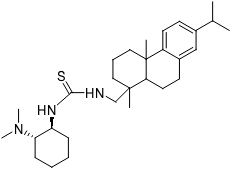 1173373-69-7 | N-[(1S,2S)-2-(Dimethylamino)cyclohexyl]-N'-[[(1R,4aS,10aR)-1,2,3,4,4a,9,10,10a-octahydro-1,4a-dimethyl-7-(1-methylethyl)-1-phenanthrenyl]methyl]thiourea