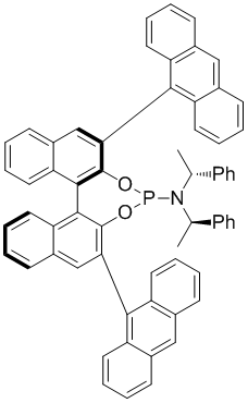 1186083-71-5 | (11bR)- 2,6-di-9-anthracenyl-N,N-bis[(1R)-1-
phenylethyl]-Dinaphtho[2,1-d:1',2'-f][1,3,2]dioxaphosphepin-
4-amine