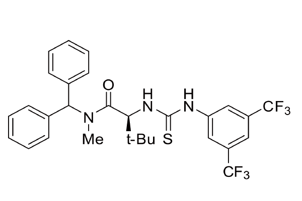 1186602-28-7 | (2S)-2-[[[[3,5-bis(trifluoromethyl)phenyl]amino]thioxomethyl]amino]-N-(diphenylmethyl)-N,3,3-trimethyl-Butanamide