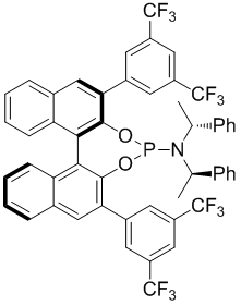 1204207-86-2 | (11bR)-2,6-bis[3,5-bis(trifluoromethyl)phenyl]-
N,N-bis[(1R)-1-phenylethyl]-Dinaphtho[2,1-d:1',2'-f][1,3,2]dioxaphosphepin-
4-amine