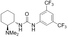 1221442-12-1  | N-[3,5-bis(trifluoromethyl)
phenyl]-N'-[(1S,2S)-2-(dimethylamino)cyclohexyl]-Urea