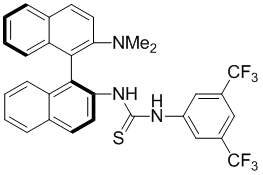 1229598-20-2 | N-[3,5-bis(trifluoromethyl)phenyl]-N'-[(1S)-2'-(dimethylamino)[1,1'-binaphthalen]-2-yl]- Thiourea