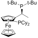 1246841-00-8 | (S)-1-[(RP)-2-(Dicyclohexylphosphino)ferrocenyl]ethyldi-tert-butylphosphine