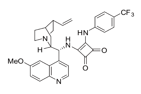 1256245-80-3 | 3-[[(9R)-6'-Methoxycinchonan-9-yl]amino]-4-[[4-(trifluoromethyl)phenyl]amino]-3-cyclobutene-1,2-dione