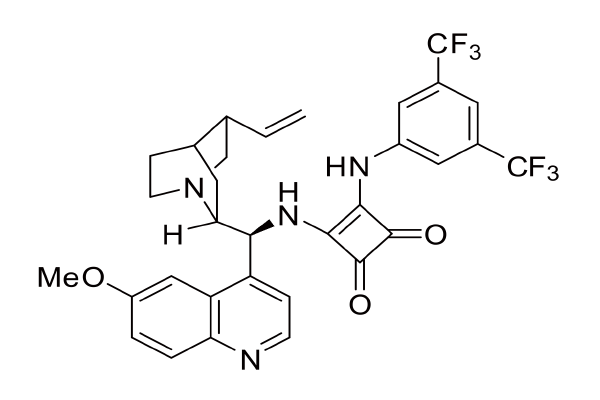 1256245-84-7  | 3-[[3,5-bis(trifluoromethyl)phenyl]amino]-4-[[(8α,9S)-6'-methoxycinchonan-9-yl]amino]- 3-Cyclobutene-1,2-dione