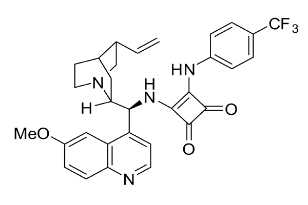 1256245-85-8 | 3-[[(8α,9S)-6'-Methoxycinchonan-9-yl]amino]-4-[[4-(trifluoromethyl)phenyl]amino]-3-cyclobutene-1,2-dione