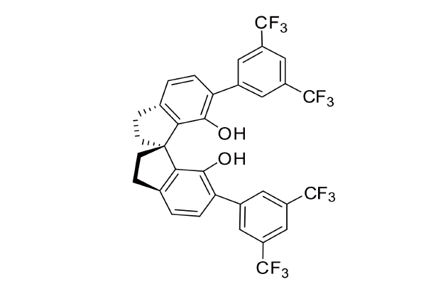 1258327-01-3 | 
(1S)-6,6'-bis[3,5-
bis(trifluoromethyl)phenyl]-2,2',3,3'-tetrahydro-1,1'-Spirobi[1H-indene]-7,7'-diol