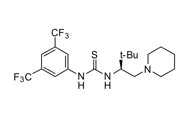 1260435-12-8   | N-[3,5bis(trifluoromethyl)phenyl]-N'-[(1S)-2,2-dimethyl-1-(1-piperidinylmethyl)propyl-Thiourea