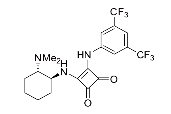 1263205-96-4 | 3-[[3,5-bis(trifluoromethyl)phenyl]amino]-4-[[(1S,2S)-2-(dimethylamino)cyclohexyl]amino]-Cyclobutene-1,2-dione