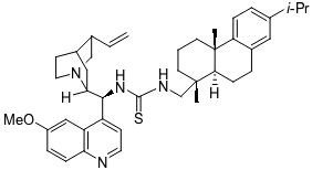 1311961-50-8 | N-(8α,9S)-6'-Methoxycinchonan-9-yl]-N'-[[(1R,4aS,10aR)-1,2,3,4,4a,9,10,10a-octahydro-1,4a-dimethyl-7-isopropyl-1-phenanthrenyl]methyl]thiourea