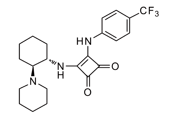 1312991-08-4  | 3-[[(1S,2S)-2-(1-piperidinyl)cyclohexyl]amino]-4-[[4-(trifluoromethyl)phenyl]amino]-3-Cyclobutene-1,2-dione