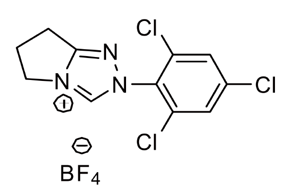 1353251-02-1  | 6,7-dihydro-2-(2,4,6-trichlorophenyl)-5H-Pyrrolo[2,1-c]-1,2,4-triazolium tetrafluoroborate