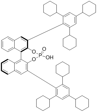 1359764-39-8   | (11bR)-4-hydroxy-2,6-bis(2,4,6-tricyclohexylphenyl)-4-oxide-Dinaphtho[2,1-d:1',2'-f][1,3,2]dioxaphosphepin