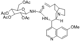 1402349-85-2 | N-[(8α,9S)-6'-Methoxycinchonan-9-yl]-N'-(2,3,4,6-tetra-O-acetyl-?β-D-glucopyranosyl)thiourea