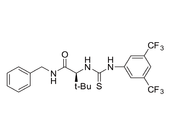 1490388-03-8  | (S)-N-benzyl-2-(3-(3,5-bis(trifluoromethyl)phenyl)thioureido)-3,3-dimethylbutanamide