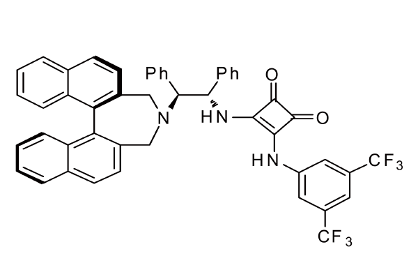 1542197-69-2   | 3-[[3,5-bis(trifluoromethyl)phenyl]amino]-4-[[(1S,2S)-2-[(11bR)-3,5-dihydro-4H-dinaphth[2,1-c:1',2'-e]azepin-4-yl]-1,2-diphenylethyl]amino]-3-Cyclobutene-1,2-dione