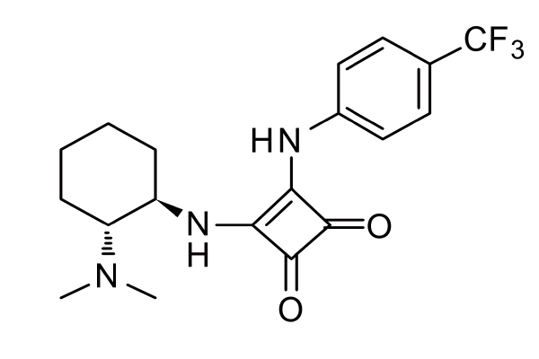 1565829-15-3  | 3-[[(1R,2R)-2-(dimethylamino)cyclohexyl]amino]-4-[[4-(trifluoromethyl)phenyl]amino]-3-Cyclobutene-1,2-dione