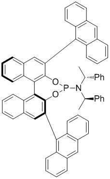 1622095-62-8 | (11bS)- 2,6-di-9-anthracenyl-N,N-bis[(1R)-1-
phenylethyl]-Dinaphtho[2,1-d:1',2'-f][1,3,2]dioxaphosphepin-
4-amine