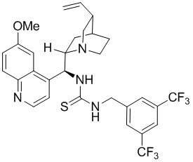 1623075-49-9   | N-[[3,5-bis(trifluoromethyl)phenyl]methyl]-N'-[(8α,9S)-6'-methoxycinchonan-9-yl]-Thiourea