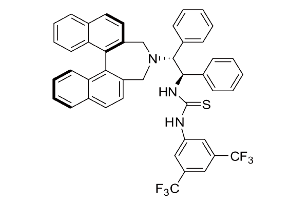 1854082-48-6   | N-[3,5-Bis(trifluoromethyl)phenyl]-N'-[(1R,2R)-2-[(11bR)-3,5-dihydro-4H-dinaphth[2,1-c:1',2'-e]azepin-4-yl]-1,2-diphenylethyl]thiourea