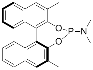 185449-86-9  | (11bS)-N,N,2,6-tetramethyl-Dinaphtho[2,1-d:1',2'-f][1,3,2]dioxaphosphepin-4-amine