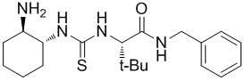 479423-20-6 | (2S)-2-[[[[(1R,2R)-2-
aminocyclohexyl]amino]thioxomethyl]amino]-
3,3-dimethyl-N-(phenylmethyl)-Butanamide,