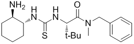 479423-21-7 |  (2S)-2-[[[[(1R,2R)-2-
aminocyclohexyl]amino]thioxomethyl]amino]-
N,3,3-trimethyl-N-(phenylmethyl)-Butanamide