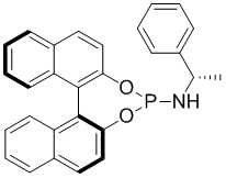 556808-29-8 | (11bS)-N-[(1S)-1-phenylethyl]-Dinaphtho[2,1-d:1',2'-f][1,3,2]dioxaphosphepin-4-amine