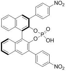 695162-89-1 | R-3,3'-Bis(4-nitrophenyl)-1,1'-binaphthyl-2,2'-diyl hydrogenphosphate